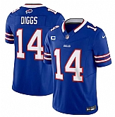 Men & Women & Youth Buffalo Bills #14 Stefon Diggs Blue 2023 F.U.S.E. With 4-Star C Patch Vapor Untouchable Limited Football Stitched Jersey,baseball caps,new era cap wholesale,wholesale hats